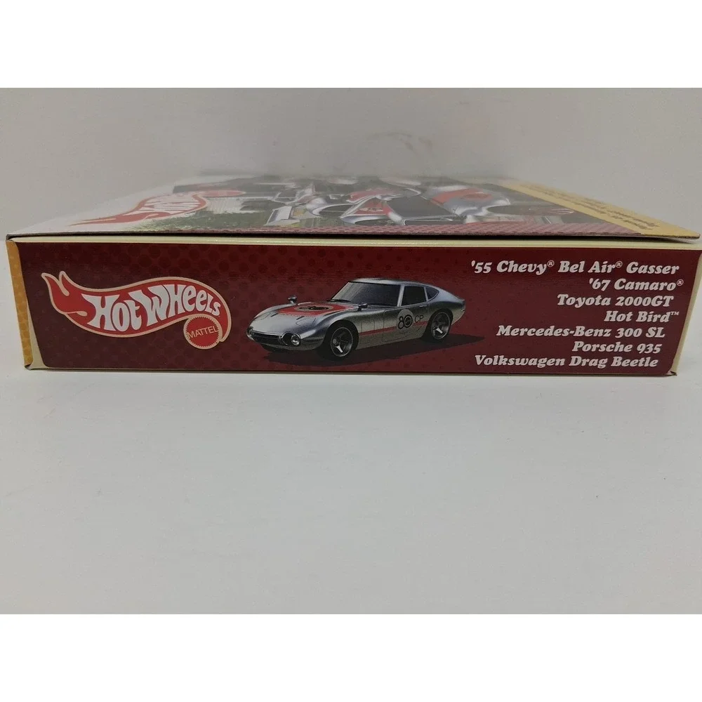Hot Wheels Mattel 80th Anniversary Replay the Classics Zamac 7-Pack/55 Gasser